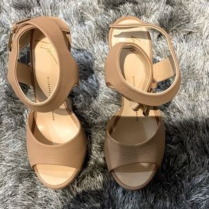 Giuseppe Zanotti Leather Slingback Sandals